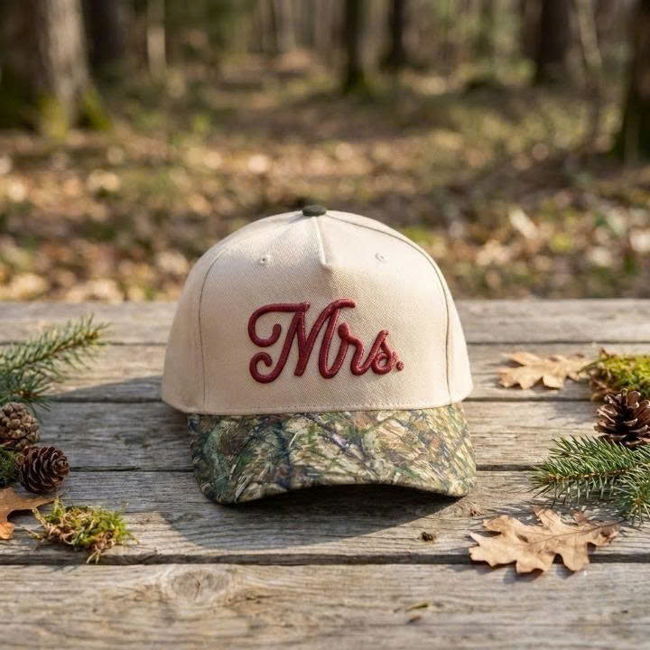 Mrs. Camo Cap